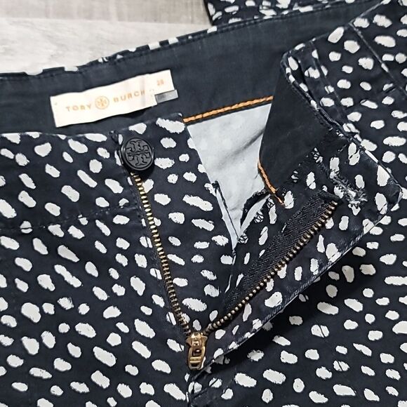 Tory Burch Dotted Pony Walker Cargo Pants size 28 - Picture 9 of 9